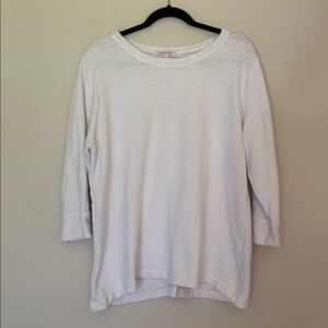 Fresh Produce Bright White Quarter Sleeve Tunic